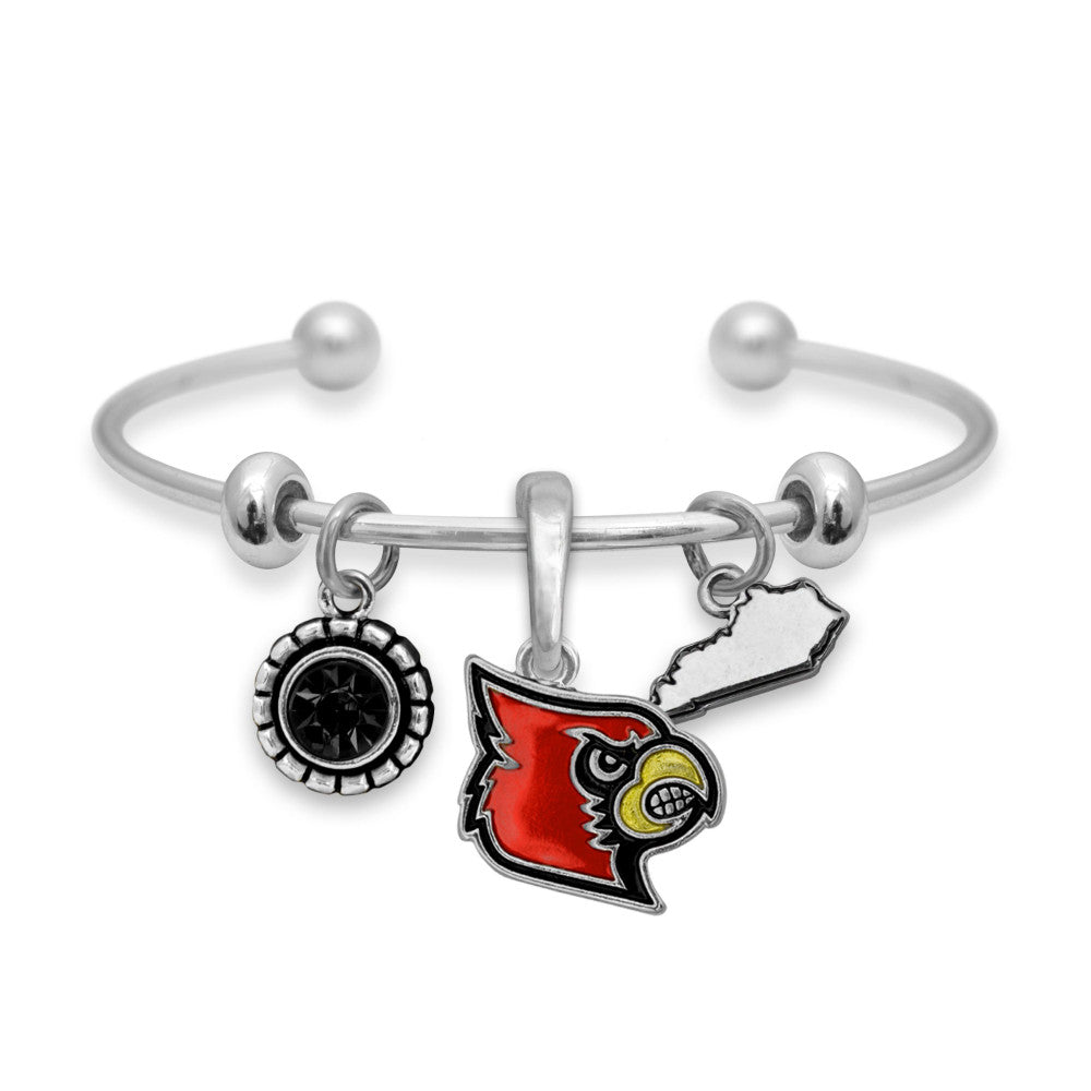 louisville cardinal pandora bracelet