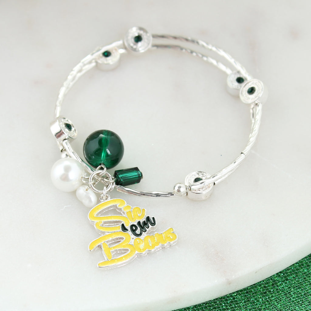 Baylor Slogan Wrap Bracelet