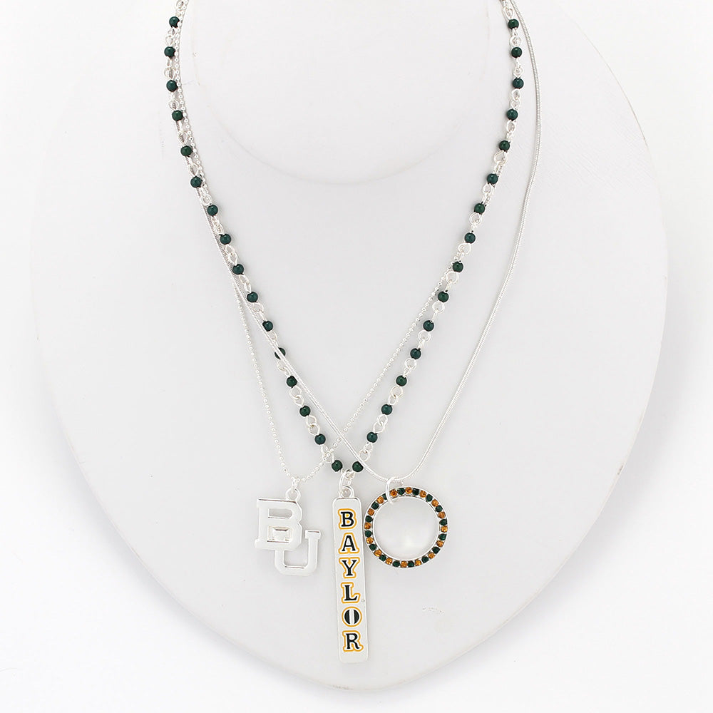 Baylor Trio Necklace