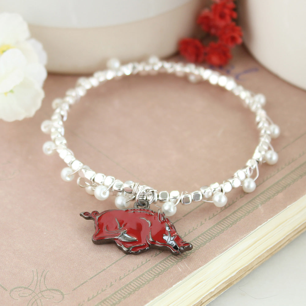 Arkansas Logo Wrap Bracelet