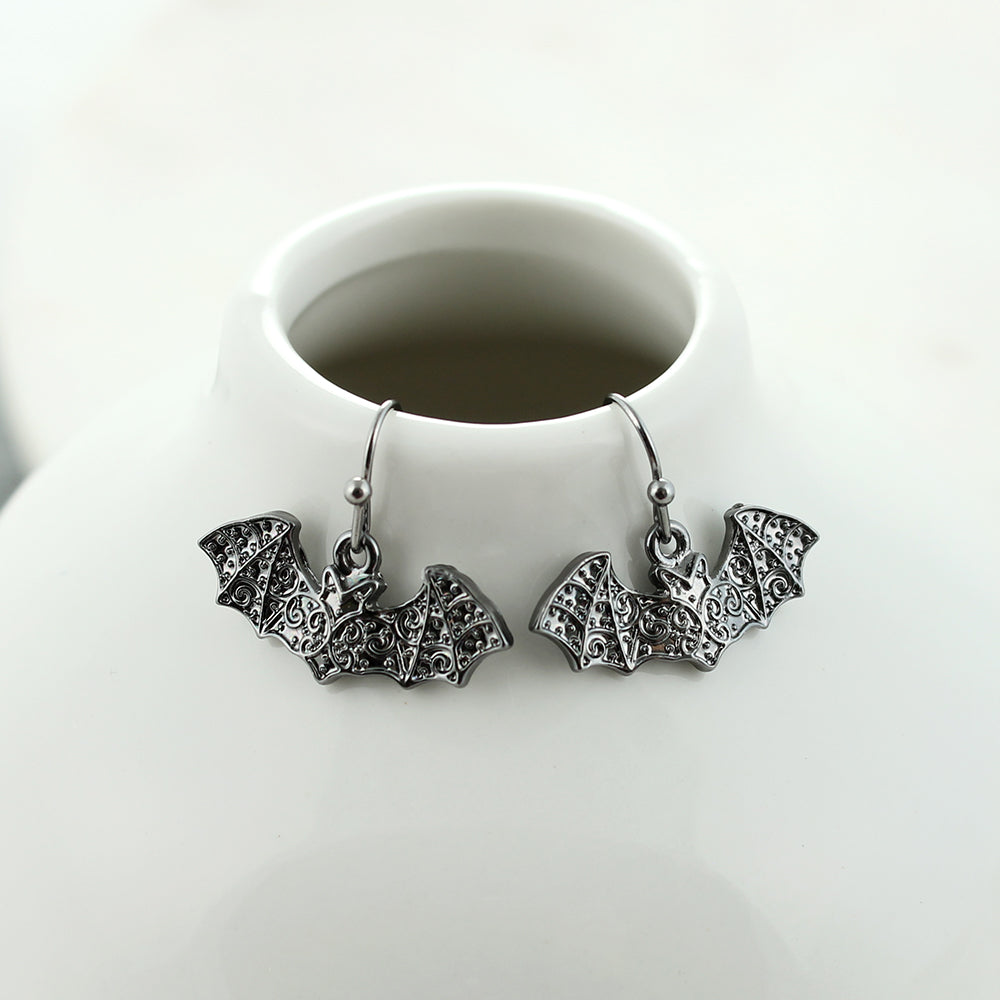 Halloween Bat Earrings