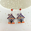 Haunted House Earrings