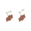 Oklahoma State Enamel Logo Earrings - Fan Sparkle