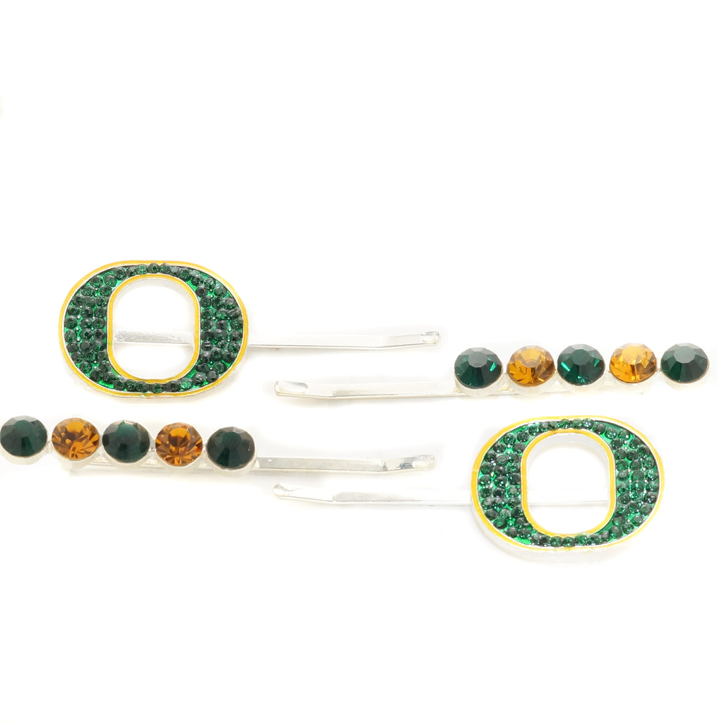 Oregon Rhinestone Crystal Hair Pins - Fan Sparkle